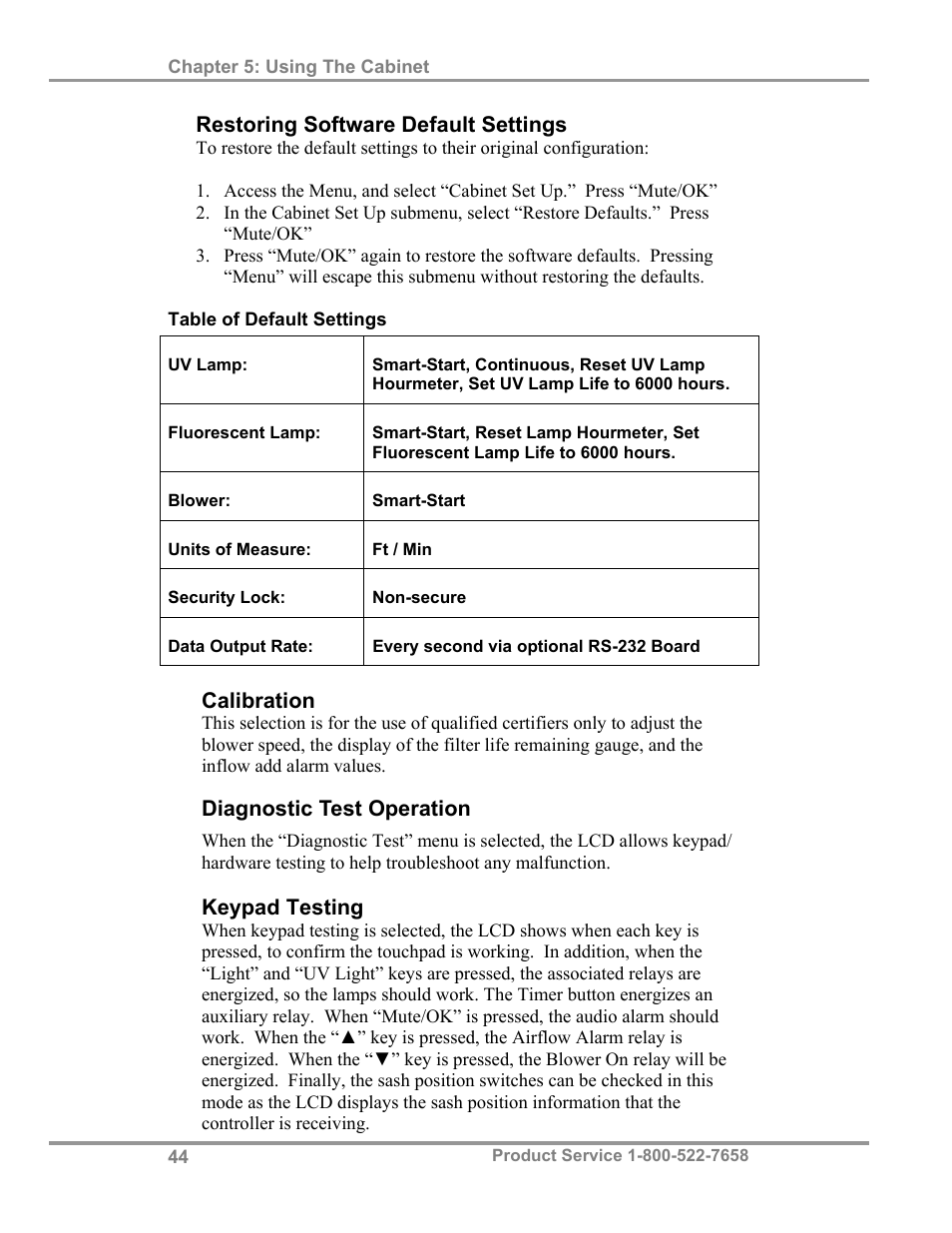 Labconco Biological Safety Cabinets 34610 Series User Manual | Page 49 / 85