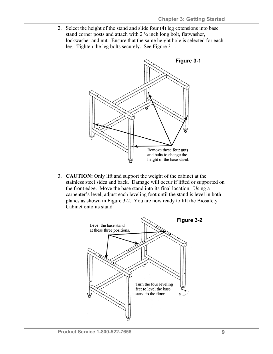 Labconco Biological Safety Cabinets 34610 Series User Manual | Page 14 / 67