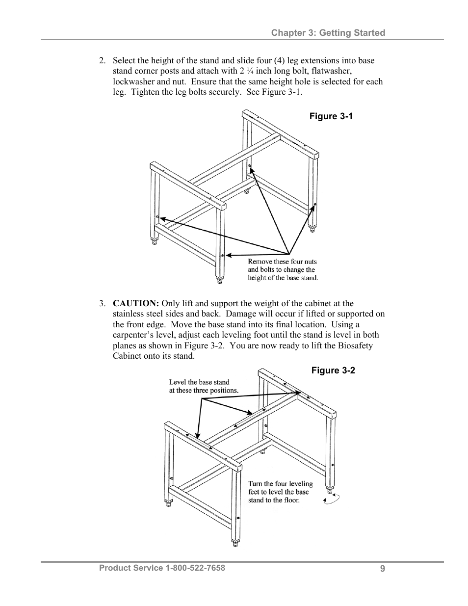 Labconco Biological Safety Cabinets 34608 Series User Manual | Page 14 / 69