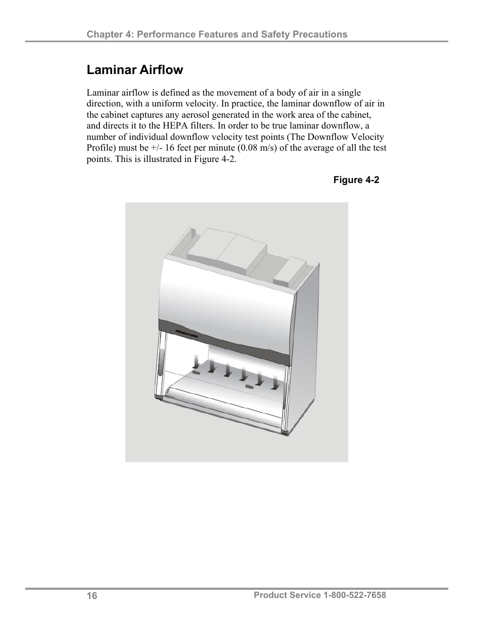 Laminar airflow | Labconco Biological Safety Cabinets 34608 Series User Manual | Page 21 / 69