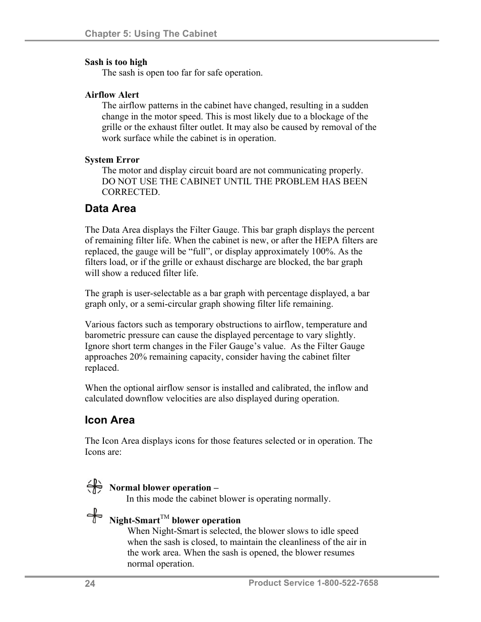 Labconco Biological Safety Cabinets 34608 Series User Manual | Page 29 / 69