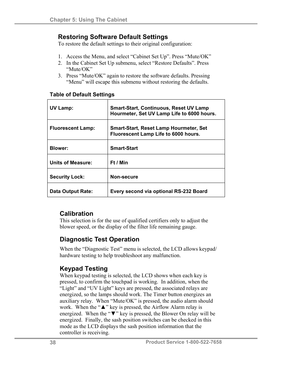 Labconco Biological Safety Cabinets 34608 Series User Manual | Page 43 / 69