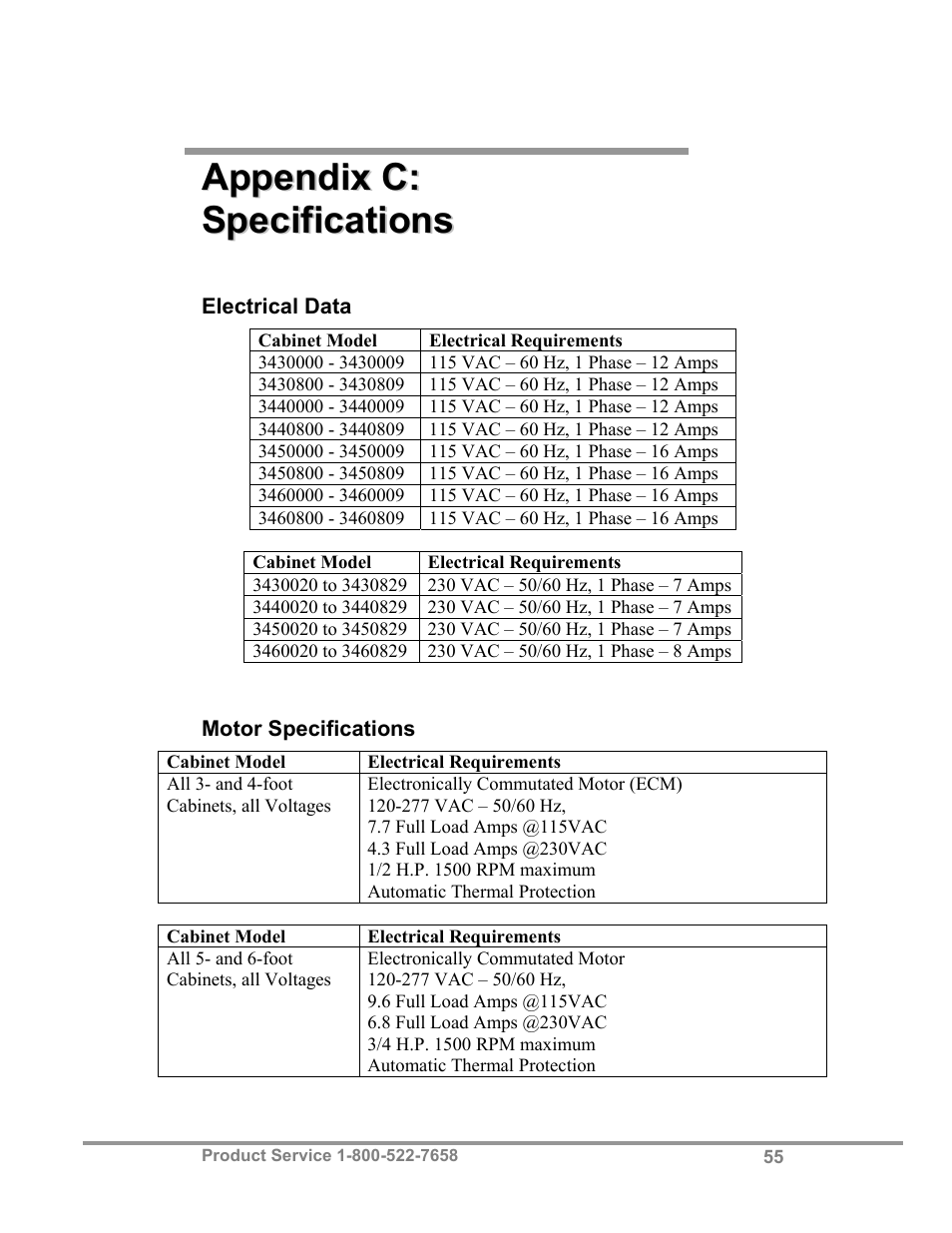 Labconco Biological Safety Cabinets 34608 Series User Manual | Page 60 / 69