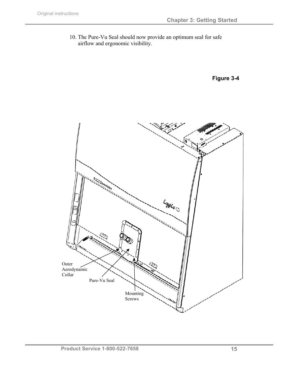 Labconco Total Exhaust Biological Safety Cabinets 34368 Series User Manual | Page 21 / 76