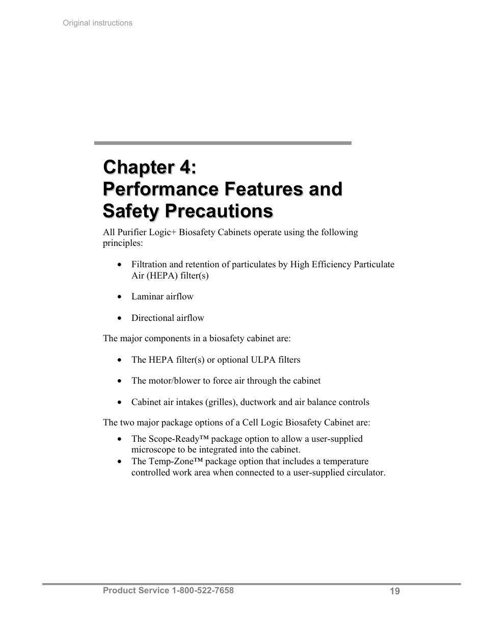 Labconco Total Exhaust Biological Safety Cabinets 34368 Series User Manual | Page 25 / 76