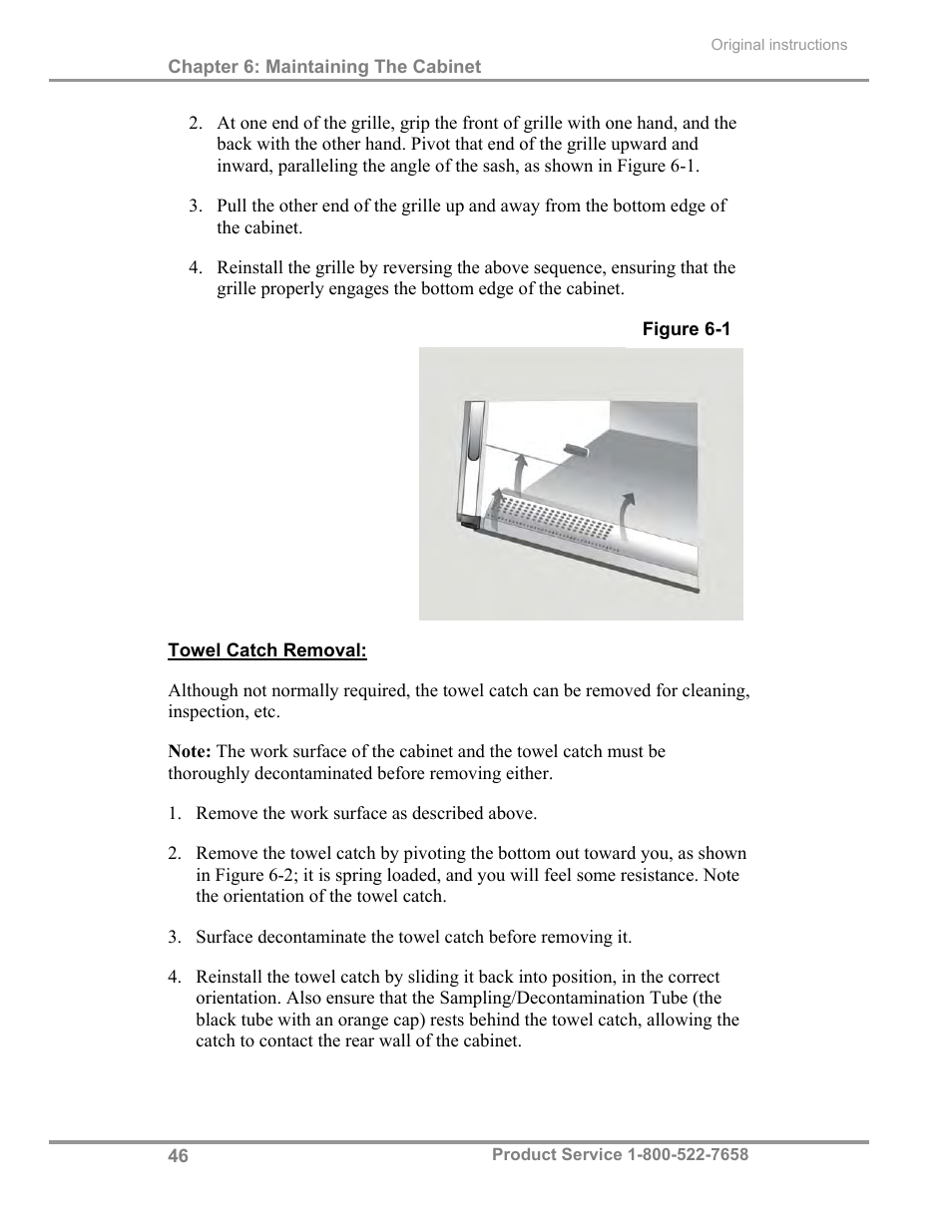 Labconco Total Exhaust Biological Safety Cabinets 34368 Series User Manual | Page 52 / 76