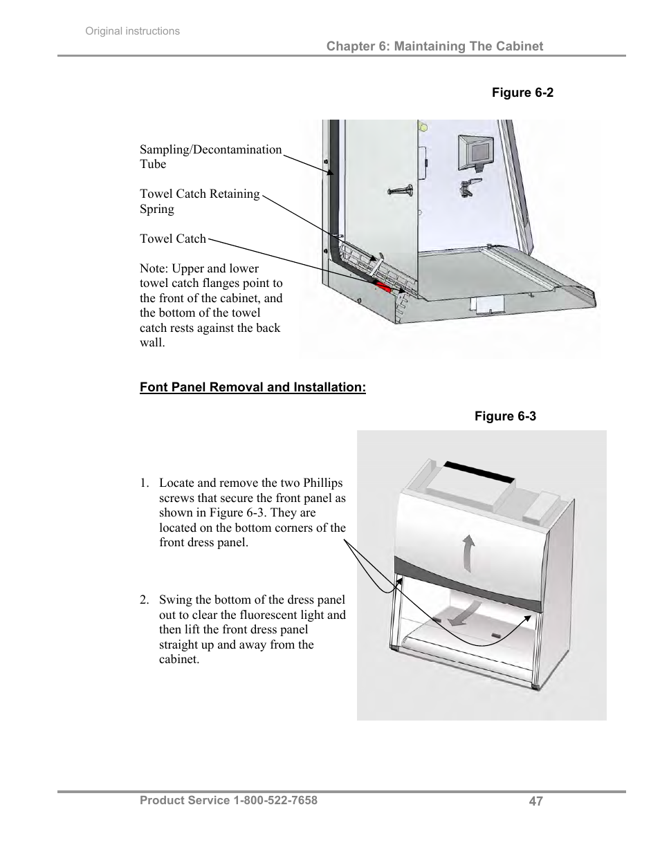 Labconco Total Exhaust Biological Safety Cabinets 34368 Series User Manual | Page 53 / 76