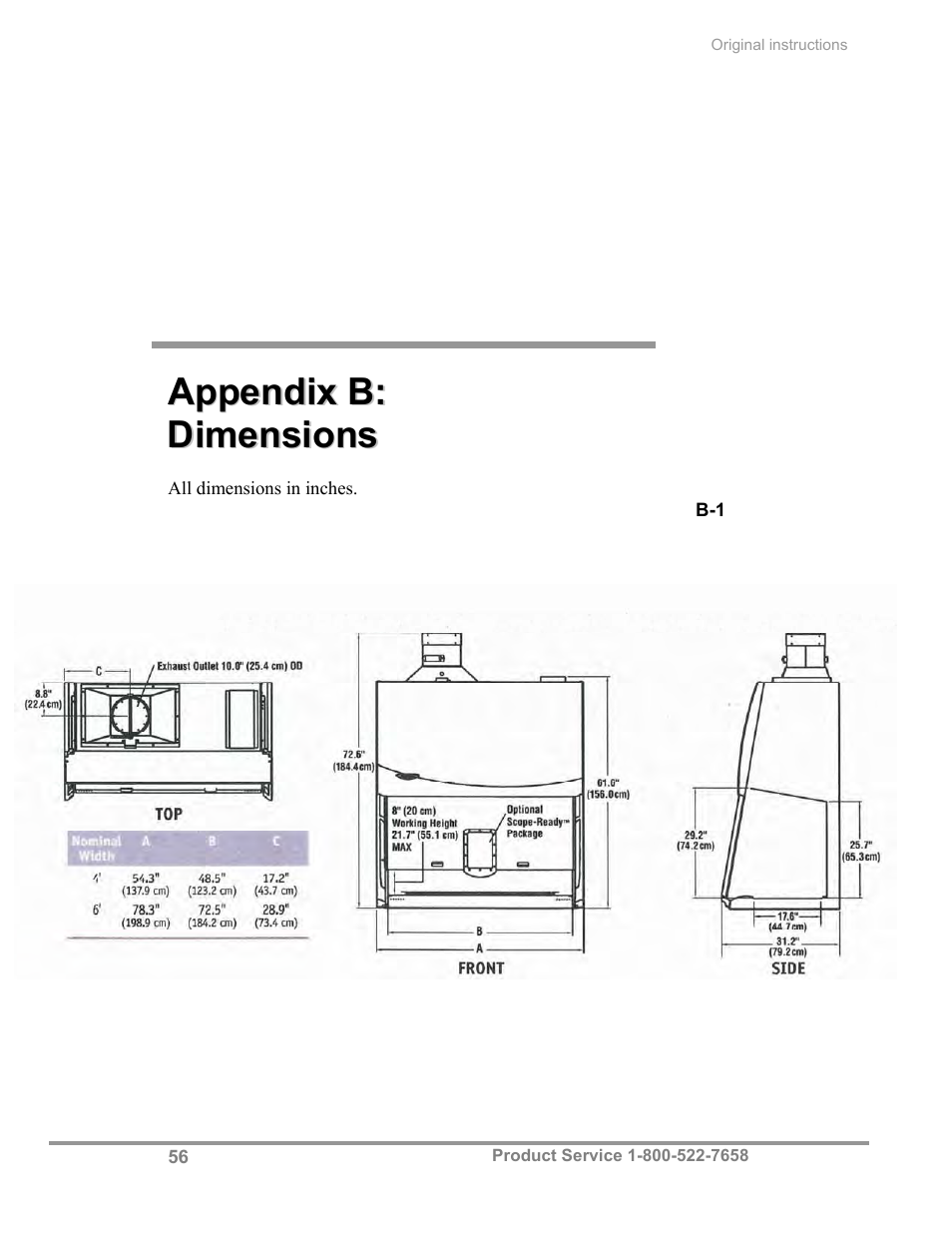 Labconco Total Exhaust Biological Safety Cabinets 34368 Series User Manual | Page 62 / 76