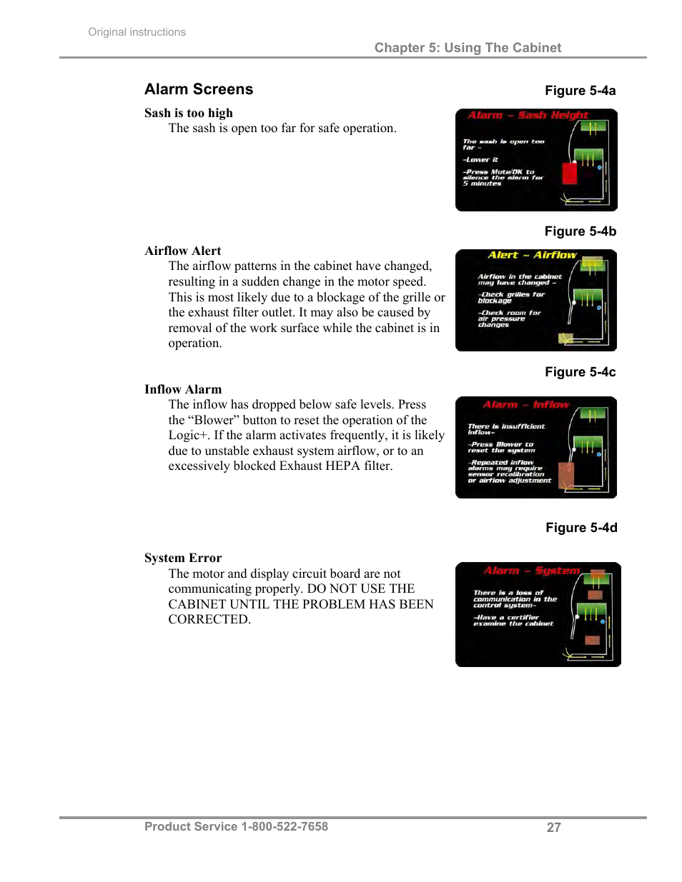 Labconco Total Exhaust Biological Safety Cabinets 30368 Series User Manual | Page 33 / 64