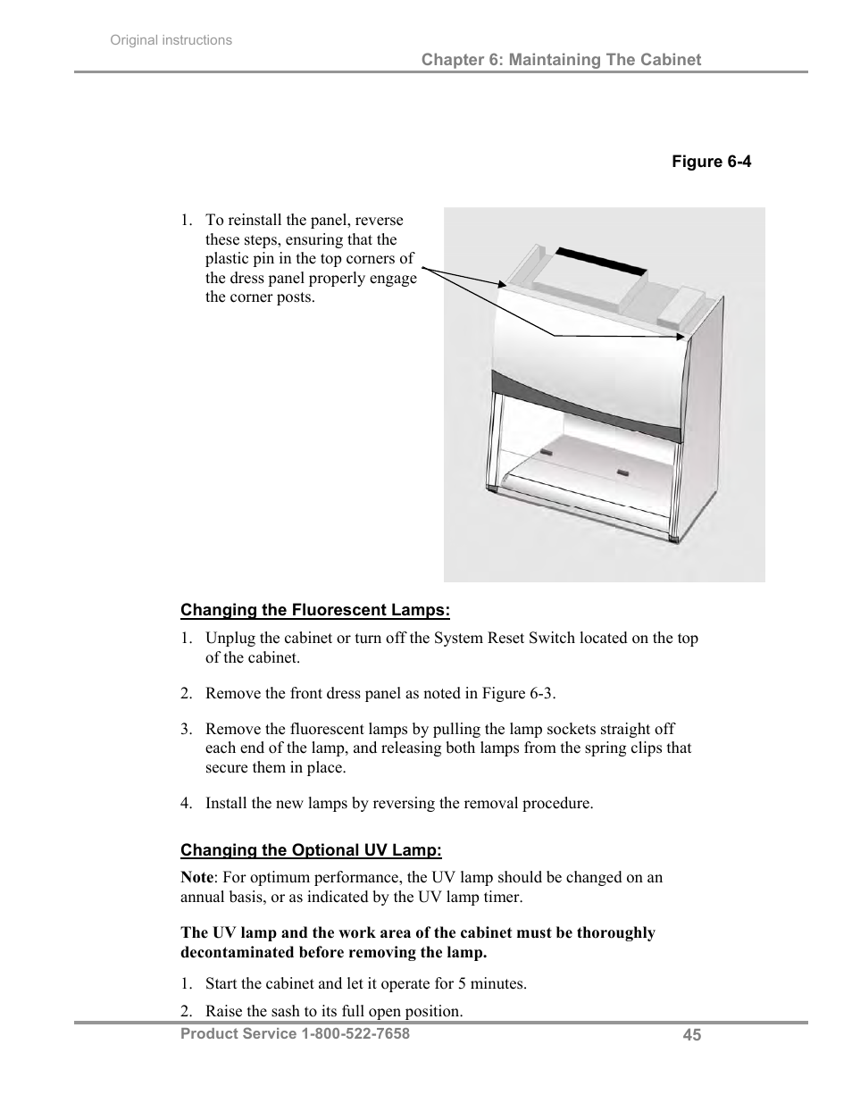 Labconco Total Exhaust Biological Safety Cabinets 30368 Series User Manual | Page 51 / 64