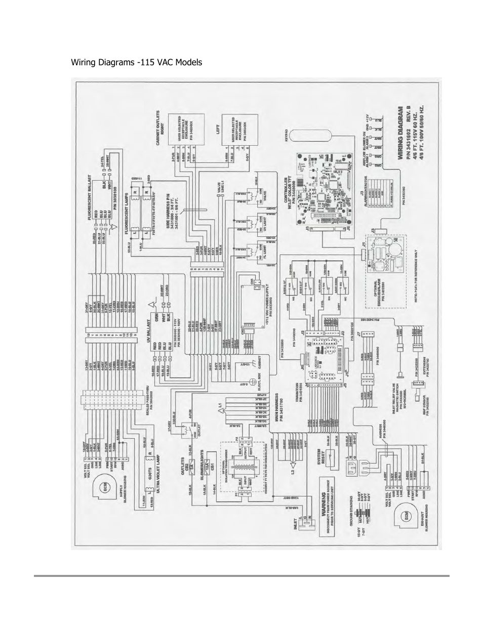 Labconco Type C1 Biosafety Cabinet Models 30468 User Manual | Page 125 / 155