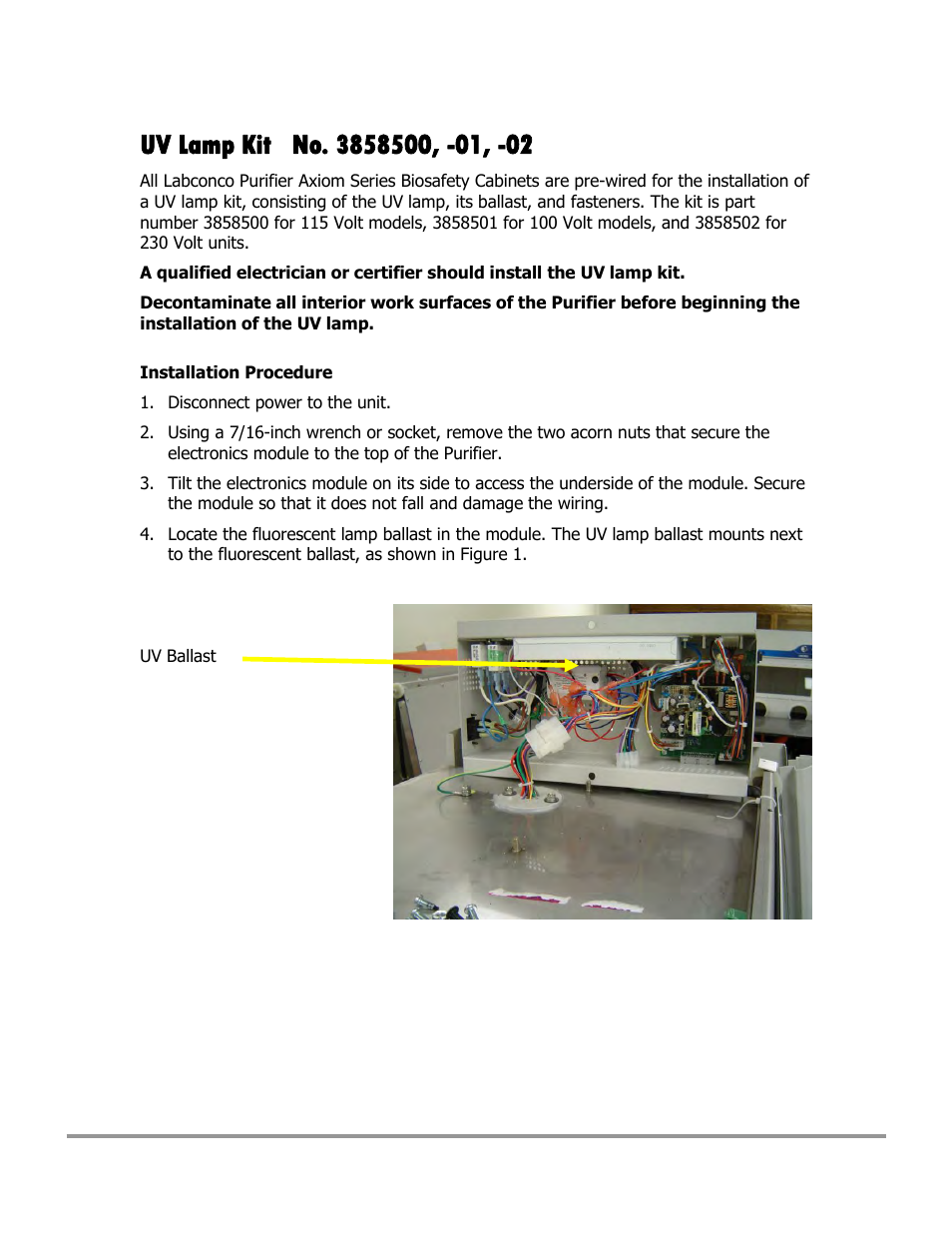 Labconco Type C1 Biosafety Cabinet Models 30468 User Manual | Page 133 / 155