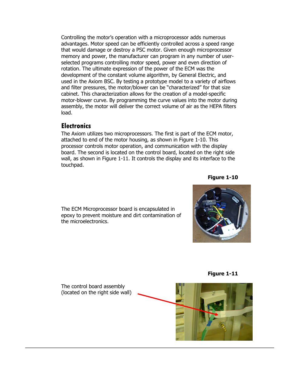 Electronics | Labconco Type C1 Biosafety Cabinet Models 30468 User Manual | Page 35 / 155