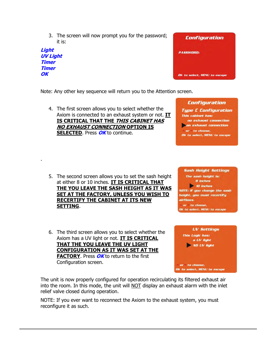 Labconco Type C1 Biosafety Cabinet Models 30468 User Manual | Page 56 / 155