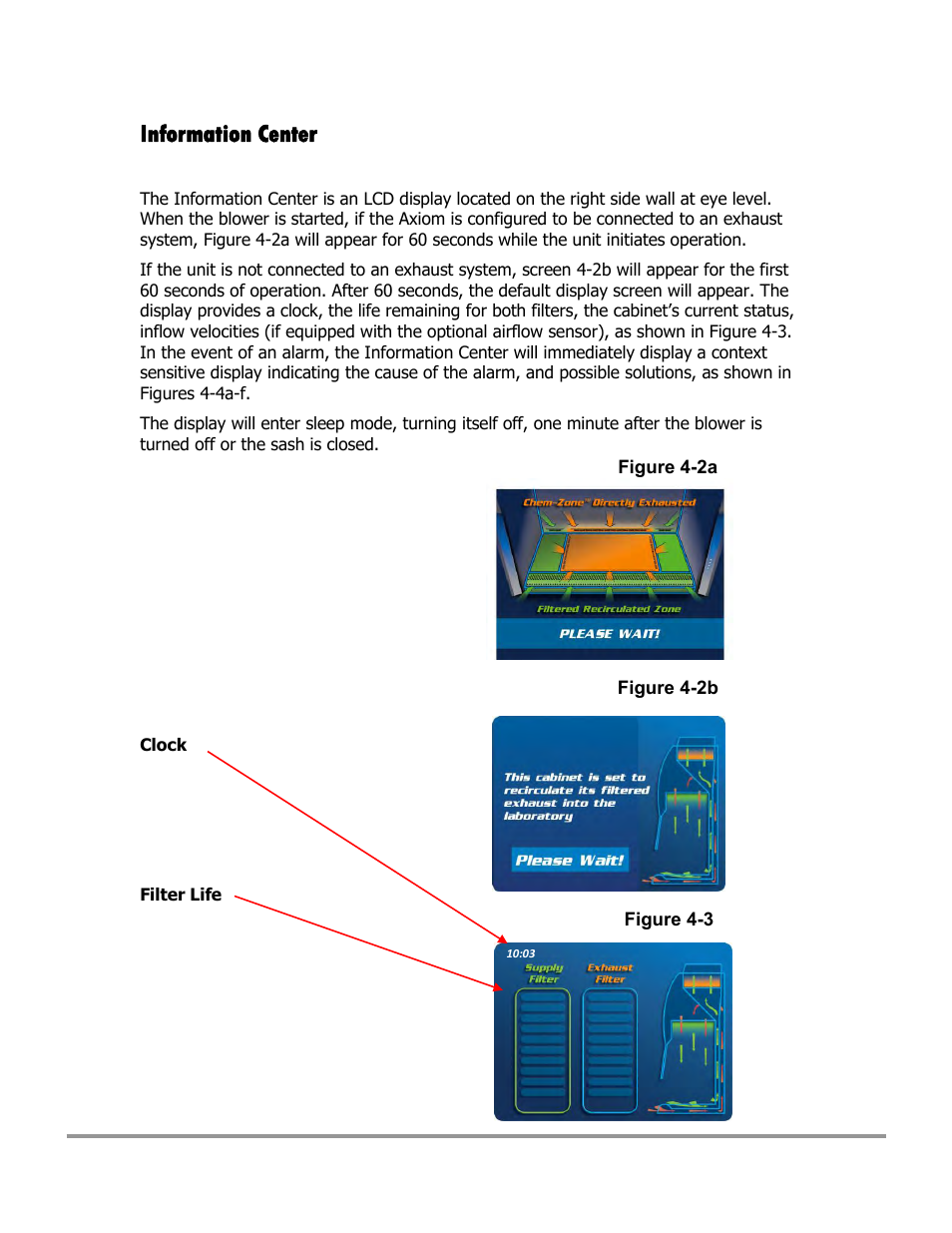 Information center | Labconco Type C1 Biosafety Cabinet Models 30468 User Manual | Page 62 / 155