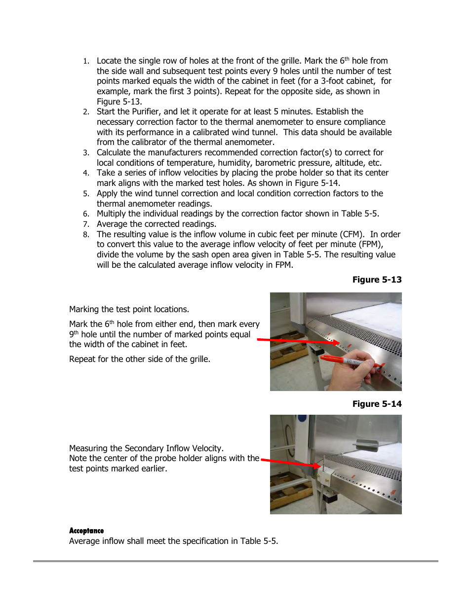 Labconco Type C1 Biosafety Cabinet Models 30468 User Manual | Page 87 / 155