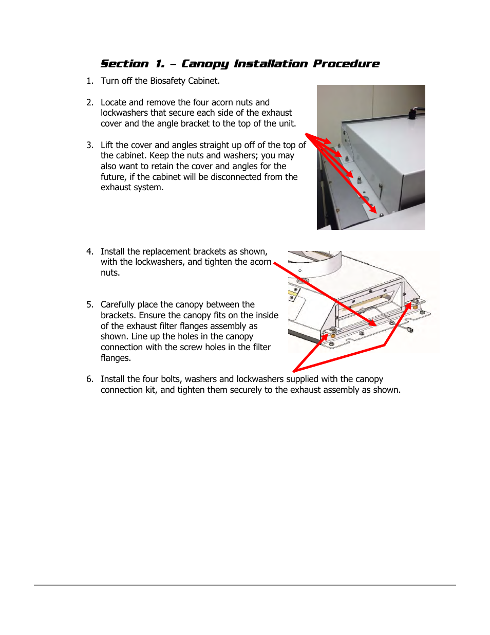 Labconco PURICARE Procedure Station Models 31260 User Manual | Page 136 / 172