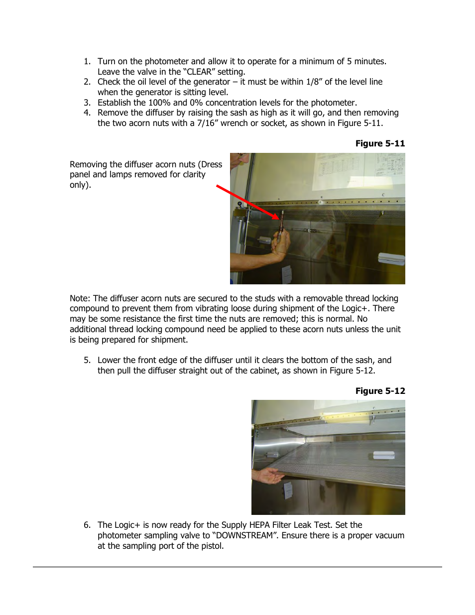 Labconco PURICARE Procedure Station Models 31260 User Manual | Page 81 / 172