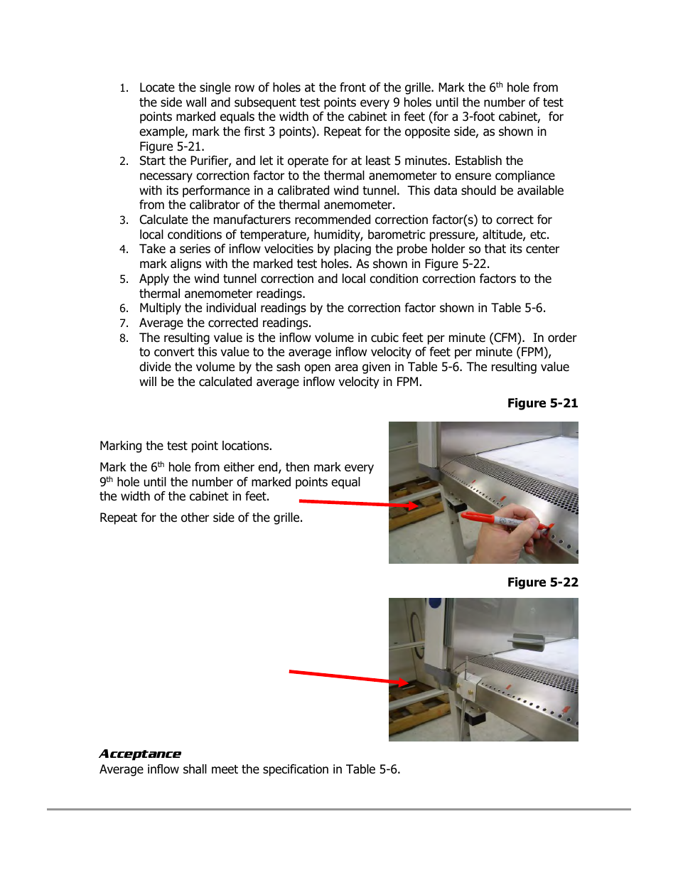 Labconco PURICARE Procedure Station Models 31260 User Manual | Page 91 / 172