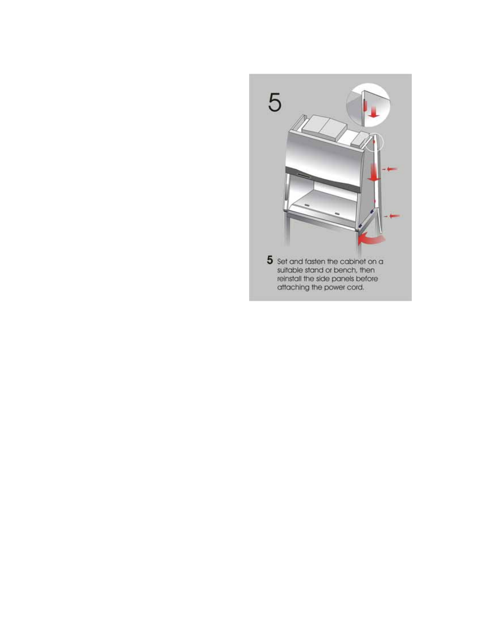 Installing the purifier on a labconco base stand | Labconco PURICARE Procedure Station Models 34812xx User Manual | Page 40 / 197