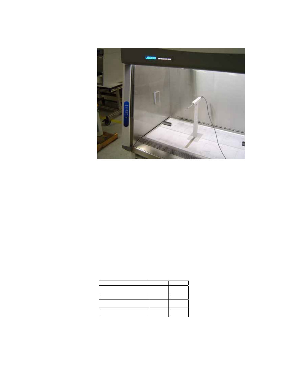 Inflow velocity calculation - primary method | Labconco PURICARE Procedure Station Models 34812xx User Manual | Page 92 / 197