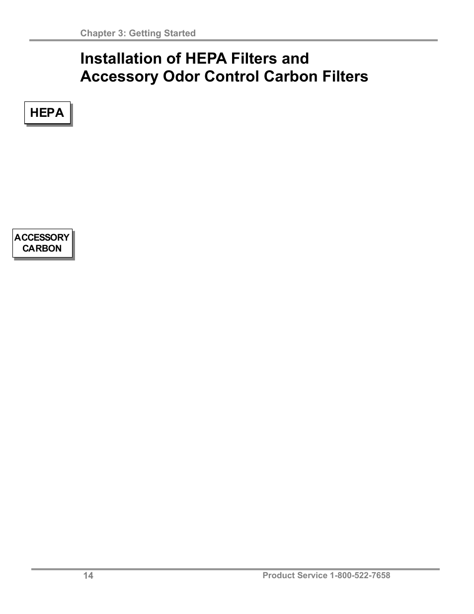 Hepa | Labconco Class I Enclosure Models 3980423 User Manual | Page 18 / 77