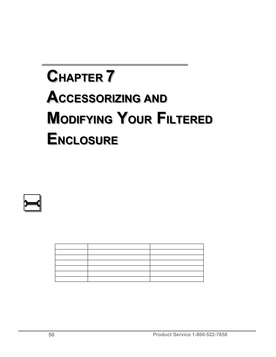 Hapter, Ccessorizing and, Odifying | Iltered, Nclosure | Labconco Class I Enclosure Models 3980423 User Manual | Page 54 / 77