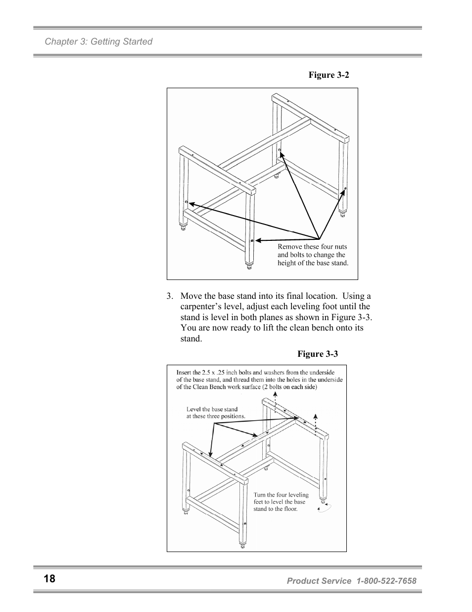 Labconco Purifie Horizontal Clean Benches 36125 Series User Manual | Page 22 / 81