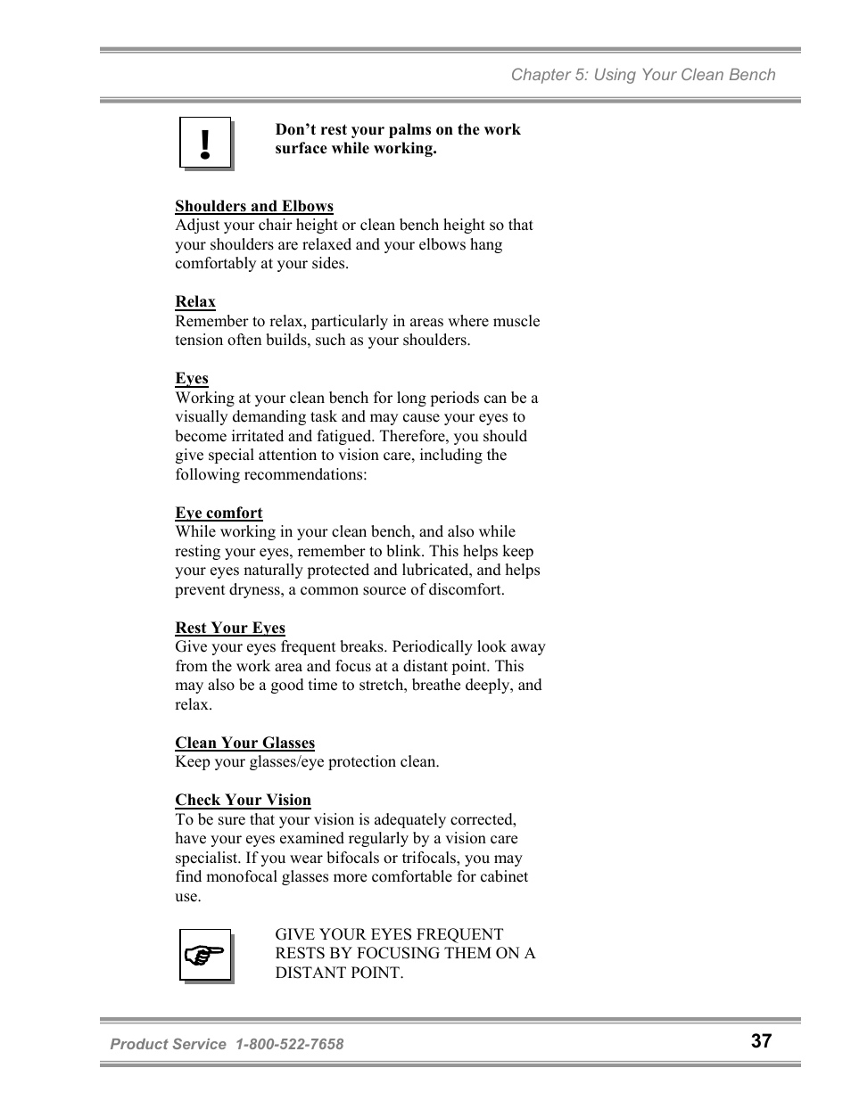 Labconco Purifie Horizontal Clean Benches 36125 Series User Manual | Page 41 / 81