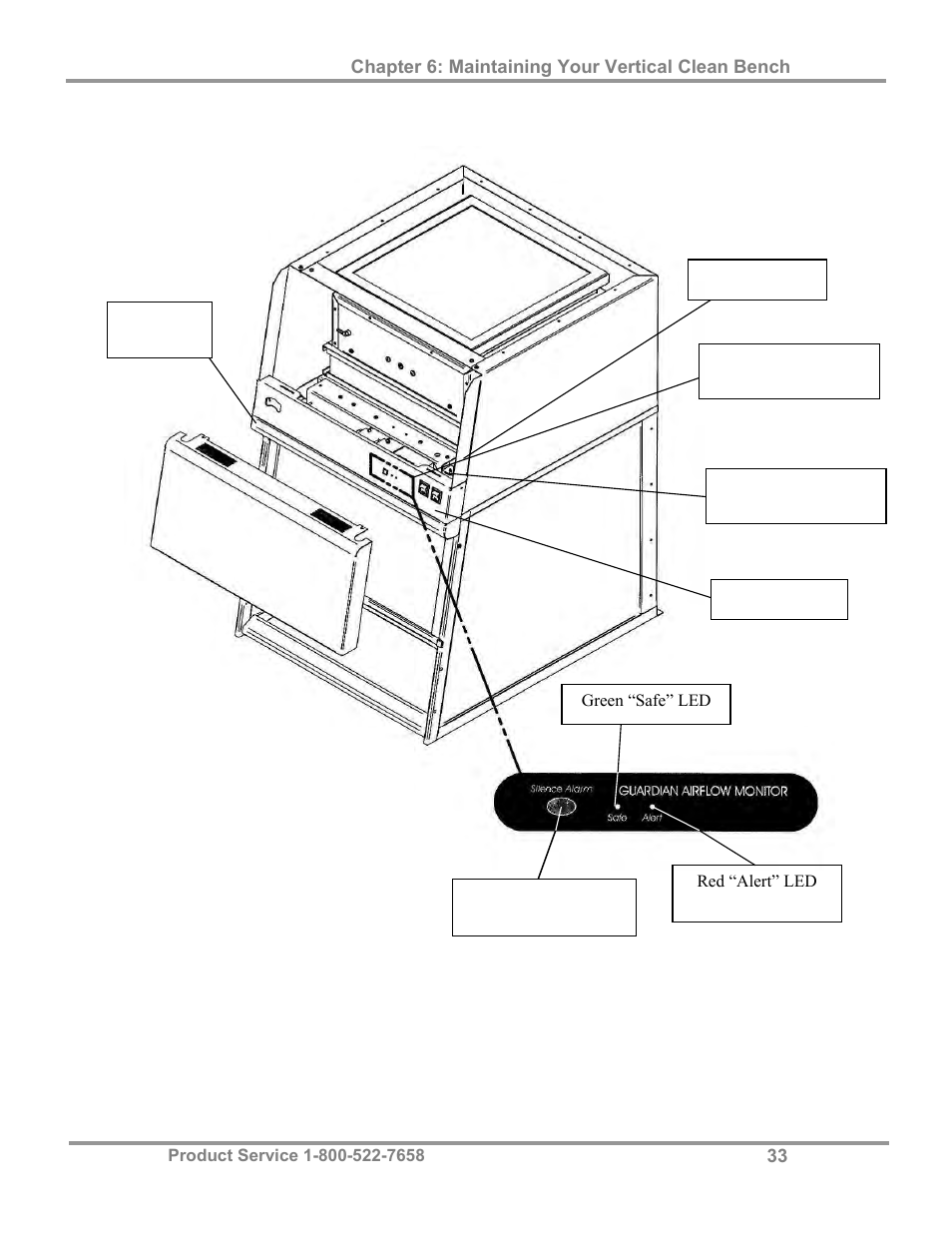 Labconco Purifie Horizontal Clean Benches 3970424 User Manual | Page 37 / 57