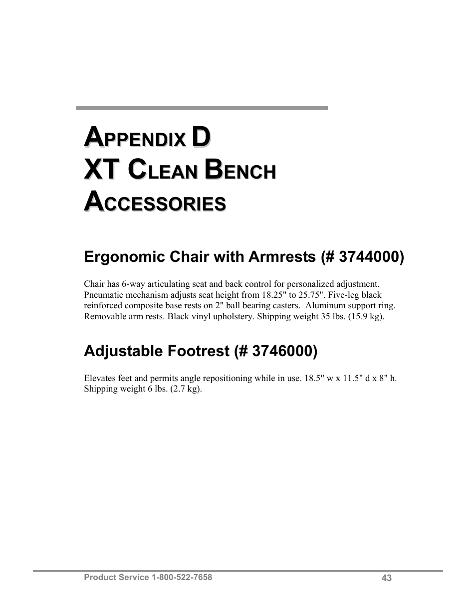 Xt t c c | Labconco Purifie Horizontal Clean Benches 32000 Series User Manual | Page 47 / 49