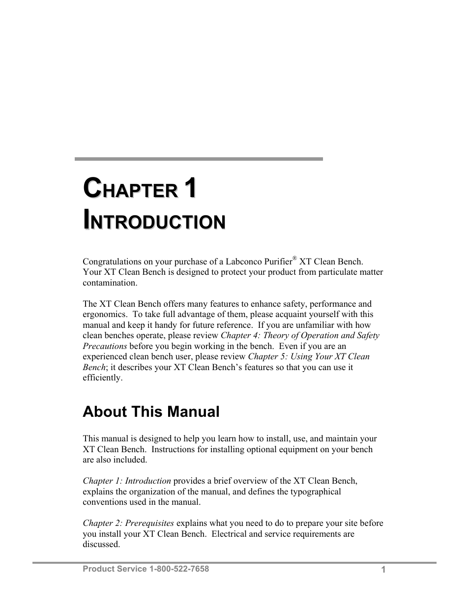 Labconco Purifie Horizontal Clean Benches 32000 Series User Manual | Page 5 / 49