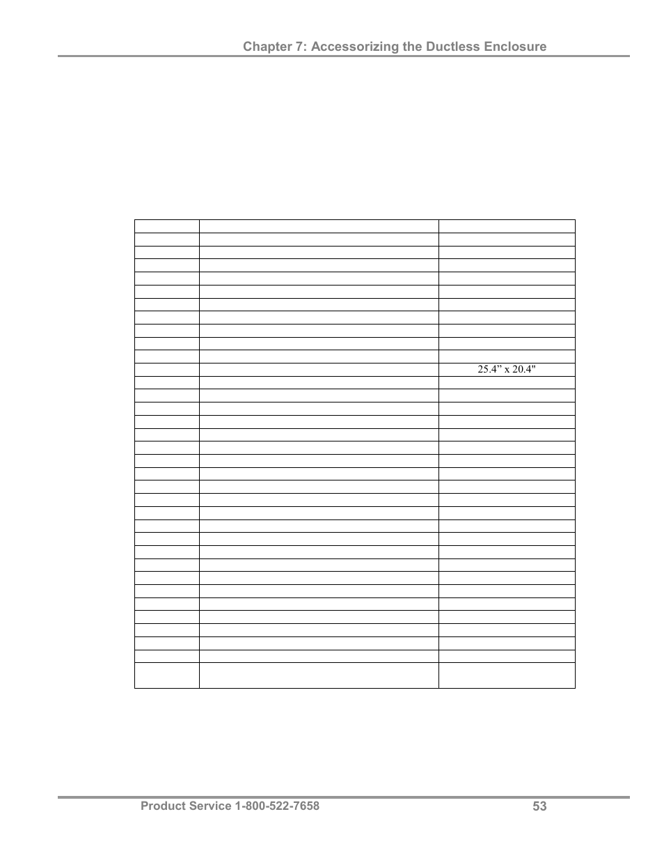 Labconco Paramoun Ductless Enclosures 69636 Series, 6' Widths User Manual | Page 58 / 80