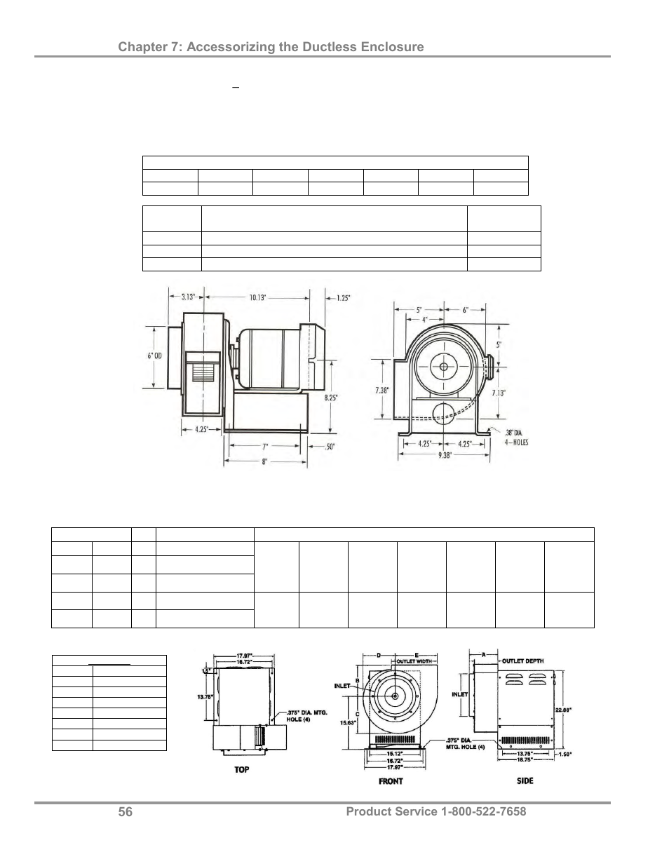 Chapter 7: accessorizing the ductless enclosure | Labconco Paramoun Ductless Enclosures 69636 Series, 6' Widths User Manual | Page 61 / 80