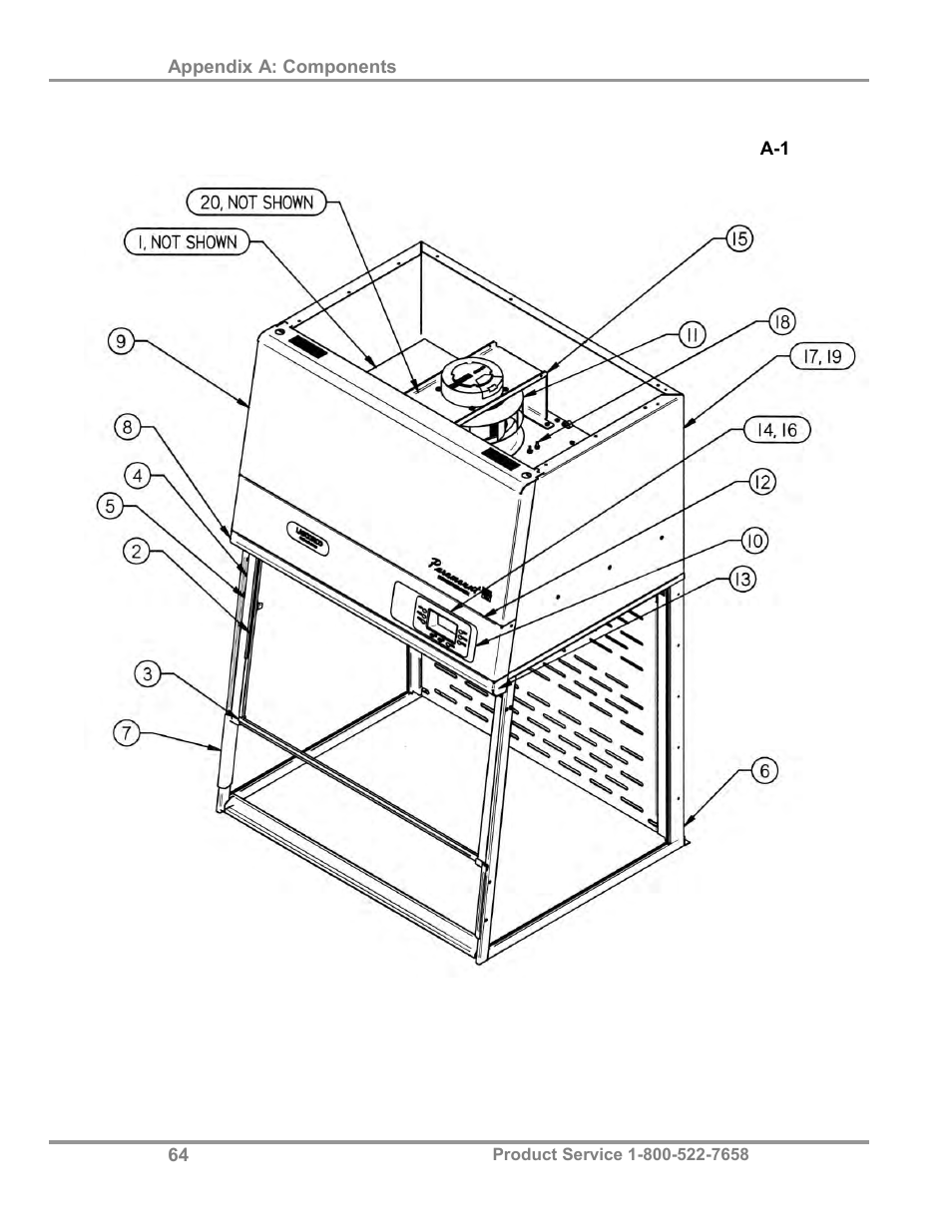 Labconco Paramoun Ductless Enclosures 69636 Series, 6' Widths User Manual | Page 69 / 80