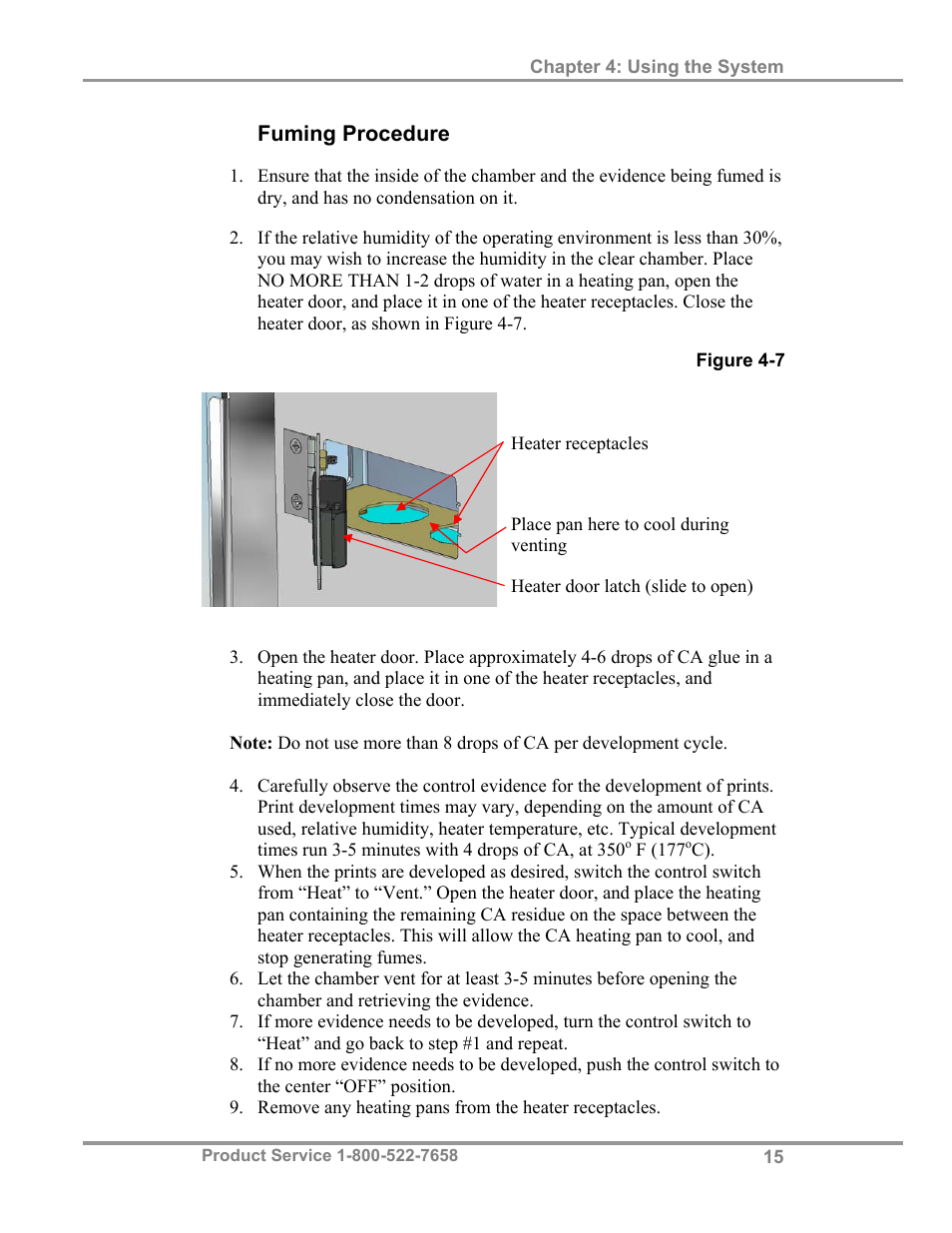 Labconco CAptureTMPortable Fuming System 3420024 User Manual | Page 19 / 29