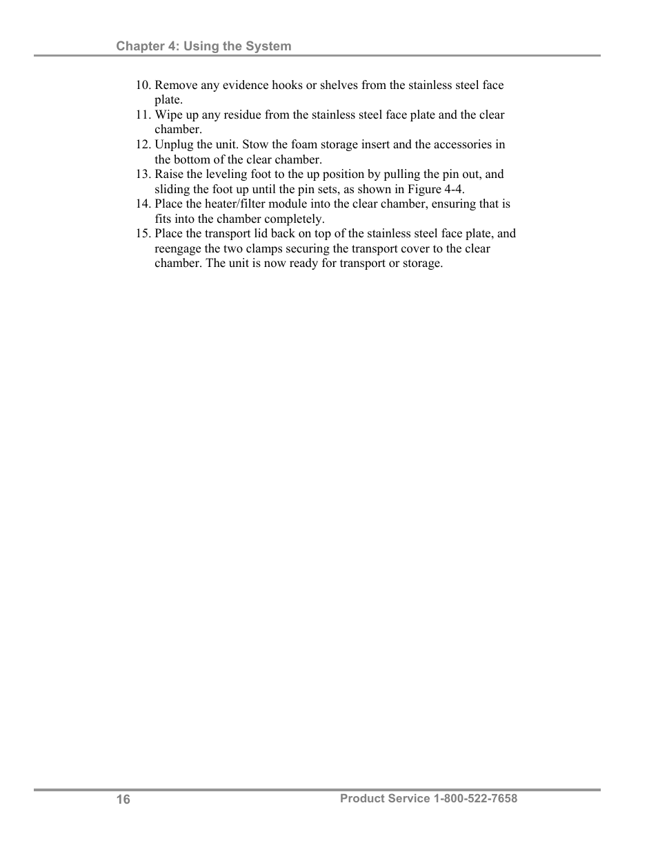 Labconco CAptureTMPortable Fuming System 3420024 User Manual | Page 20 / 29