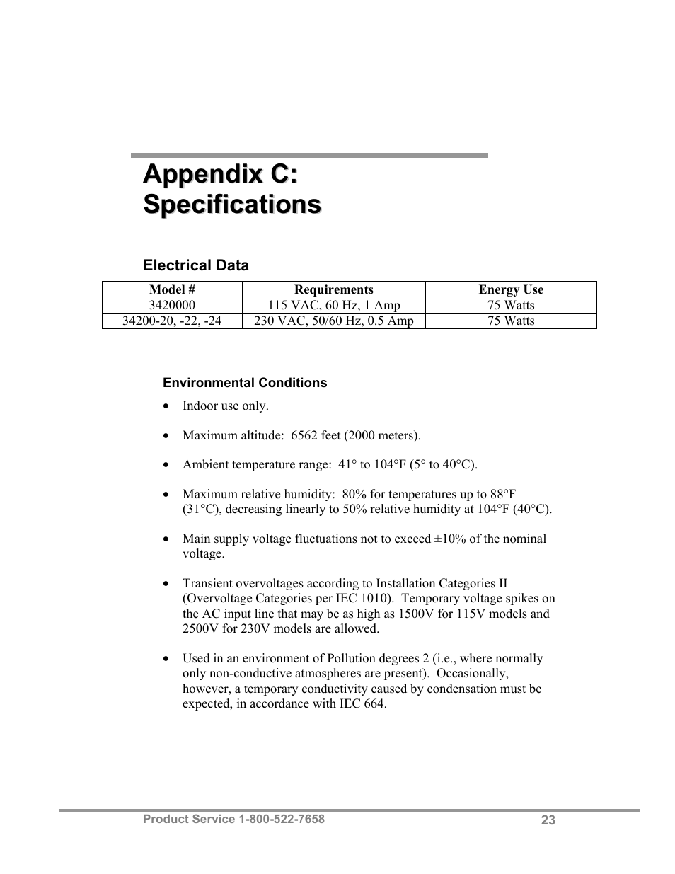 Labconco CAptureTMPortable Fuming System 3420024 User Manual | Page 27 / 29