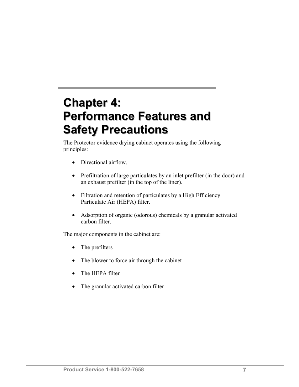 Labconco Protecto Series Evidence Drying Cabinets 3390001 User Manual | Page 11 / 33