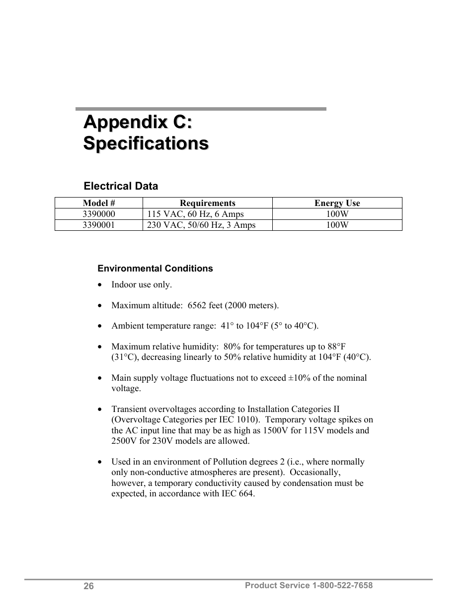 Labconco Protecto Series Evidence Drying Cabinets 3390001 User Manual | Page 30 / 33