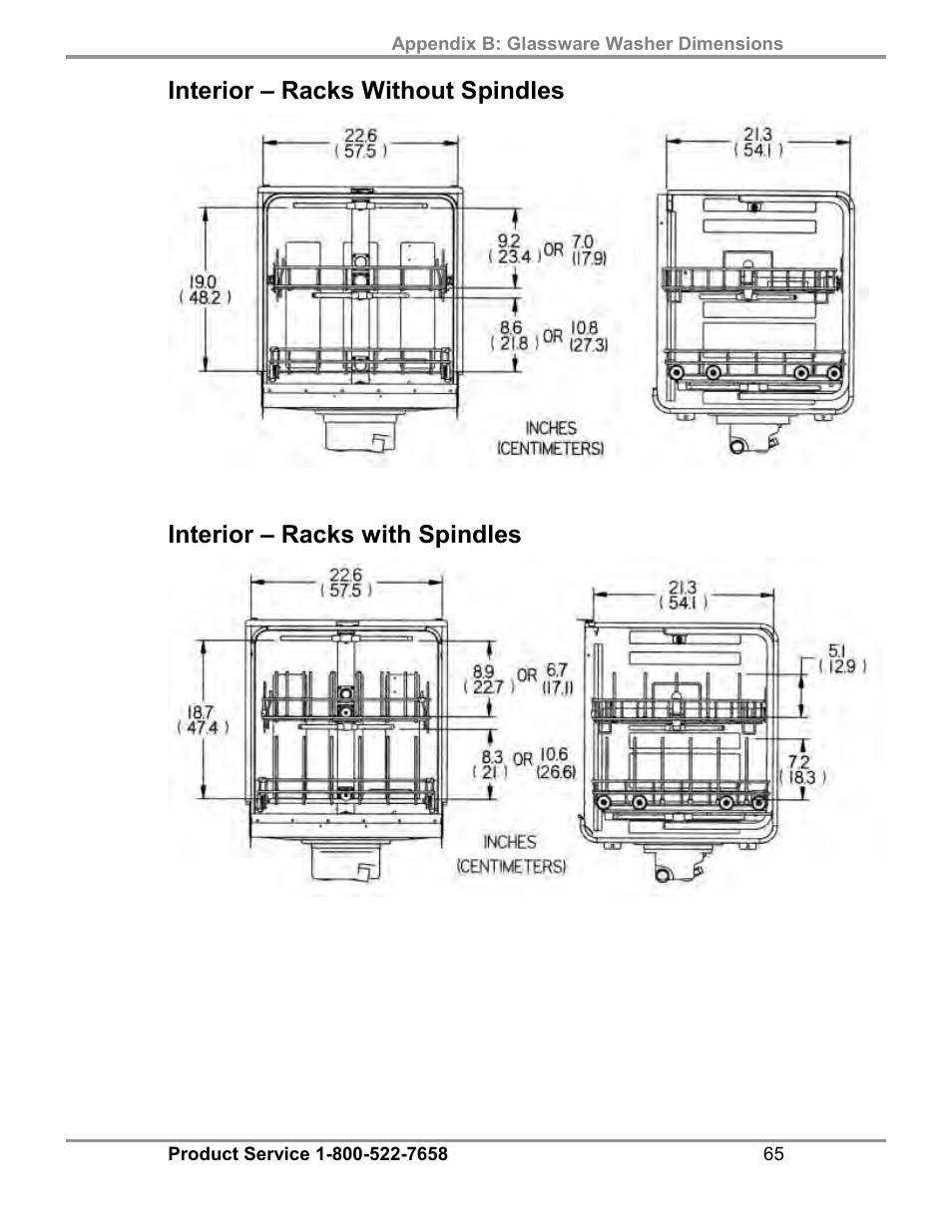 Labconco FlaskScrubber Vantage Series Glassware Washers 4540031 User Manual | Page 69 / 74