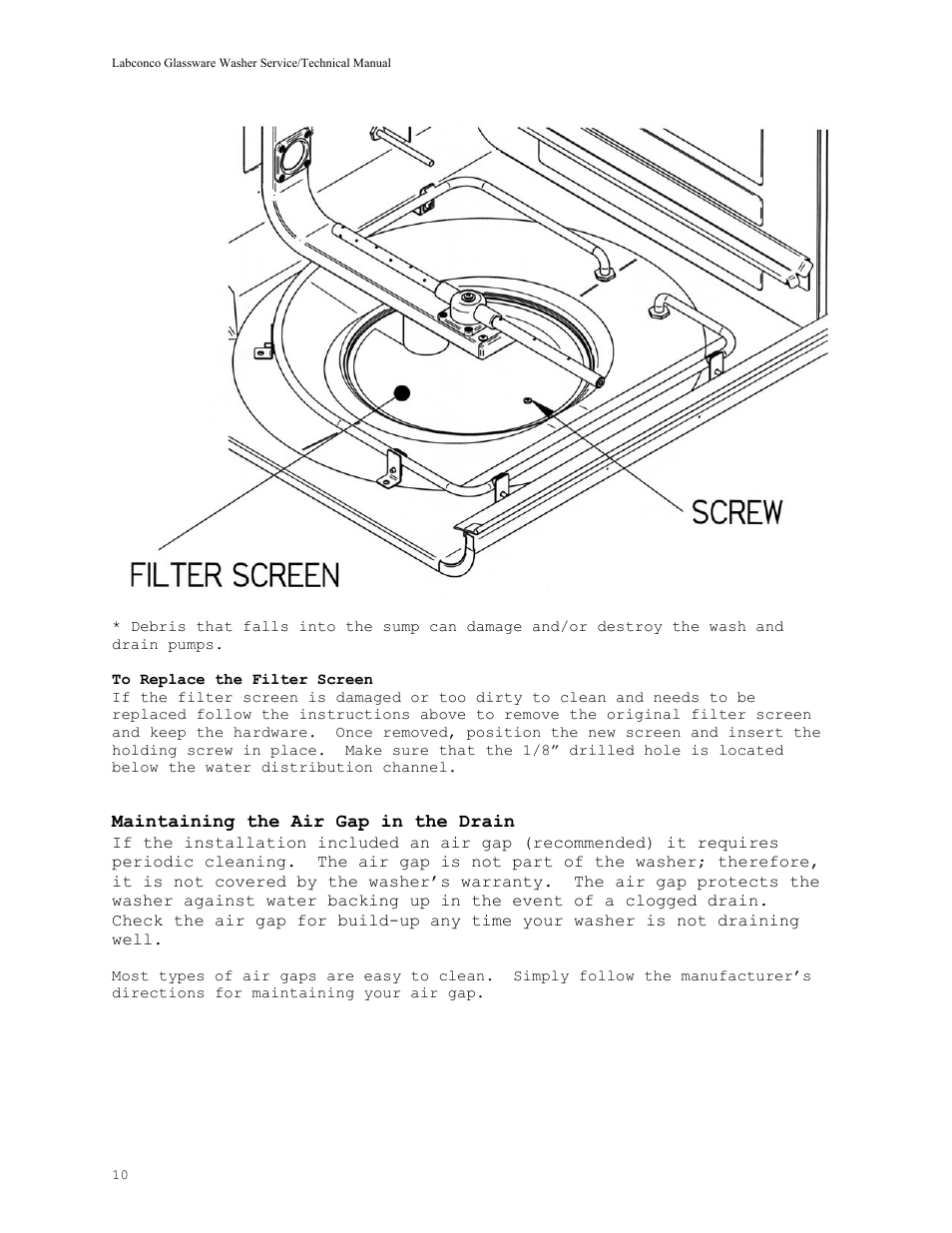 Labconco SteamScrubbe & FlaskScrubbe Glassware Washers 44204 Series User Manual | Page 16 / 81