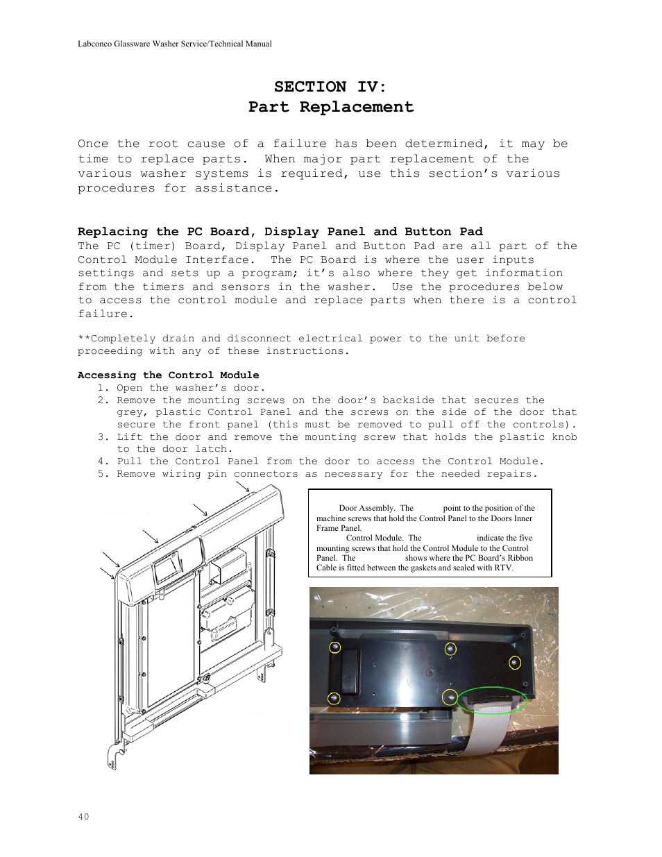 Labconco SteamScrubbe & FlaskScrubbe Glassware Washers 44204 Series User Manual | Page 46 / 81