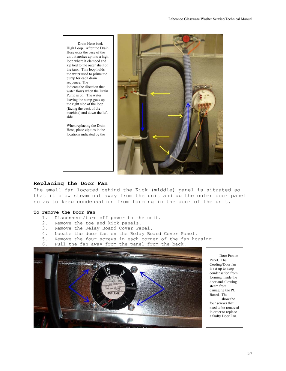 Labconco SteamScrubbe & FlaskScrubbe Glassware Washers 44204 Series User Manual | Page 63 / 81