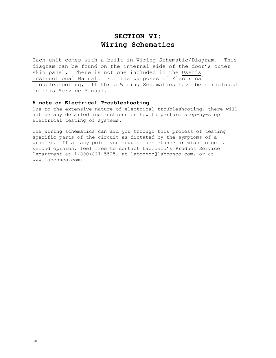 Labconco SteamScrubbe & FlaskScrubbe Glassware Washers 44204 Series User Manual | Page 74 / 81