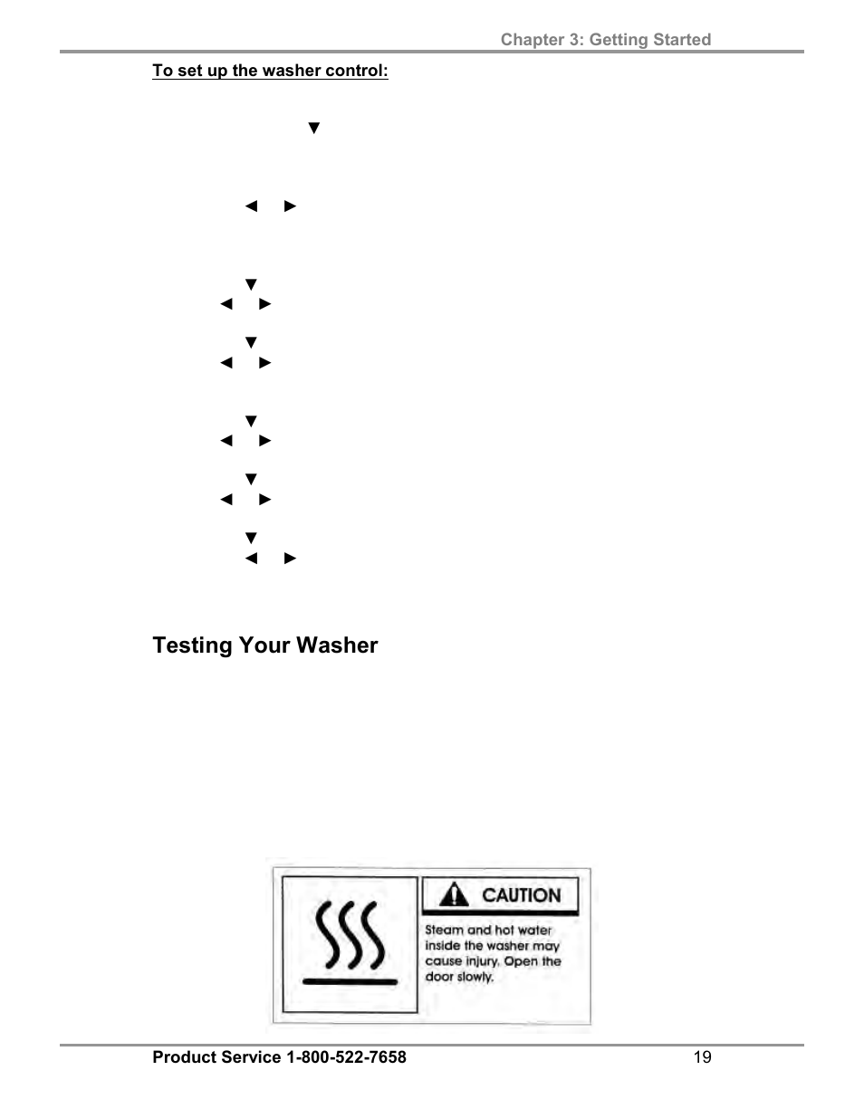 Testing your washer | Labconco SteamScrubbe & FlaskScrubbe Glassware Washers 45781 Series User Manual | Page 23 / 71