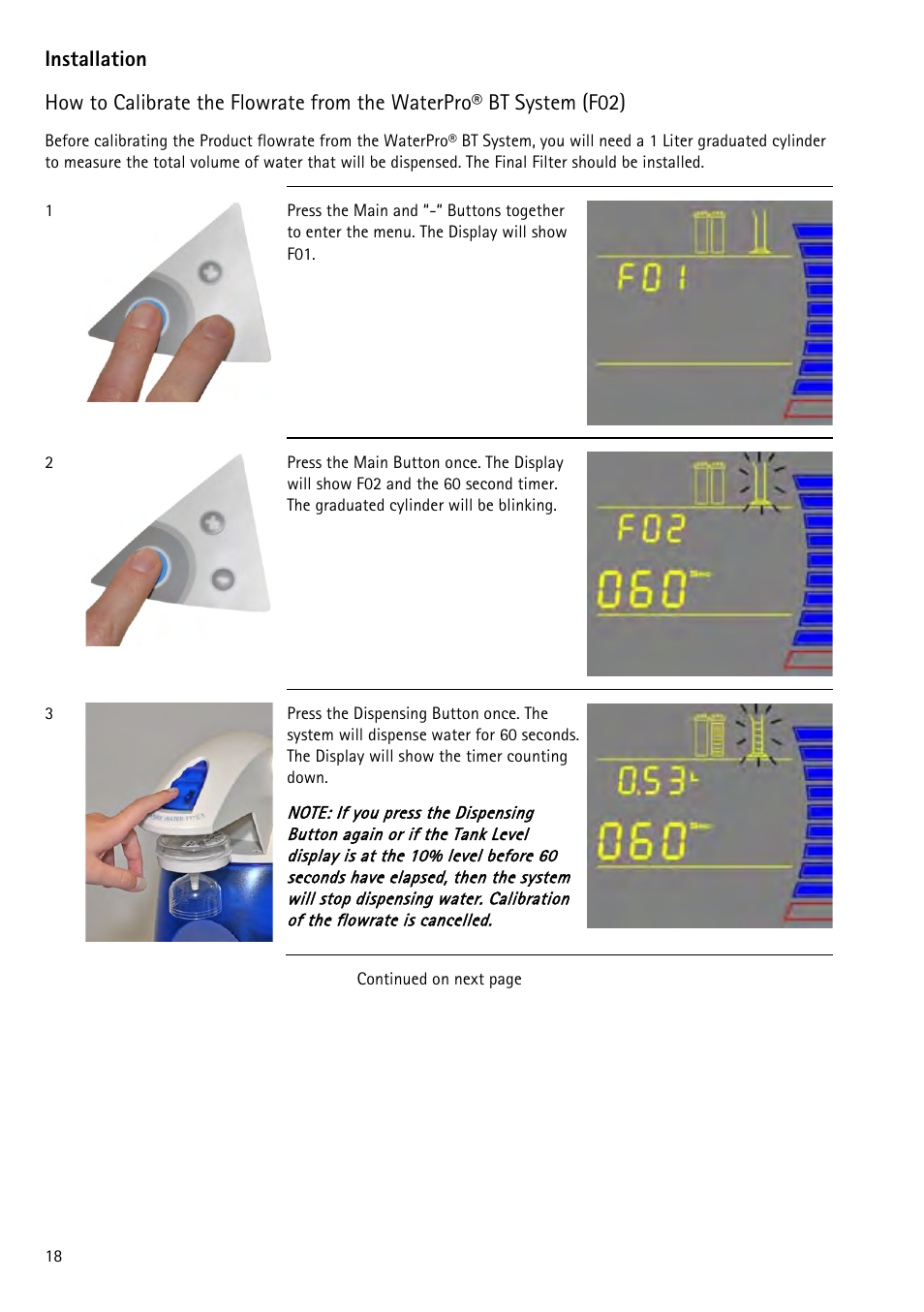 Labconco WaterPr BT Systems 90151 Series User Manual | Page 26 / 74