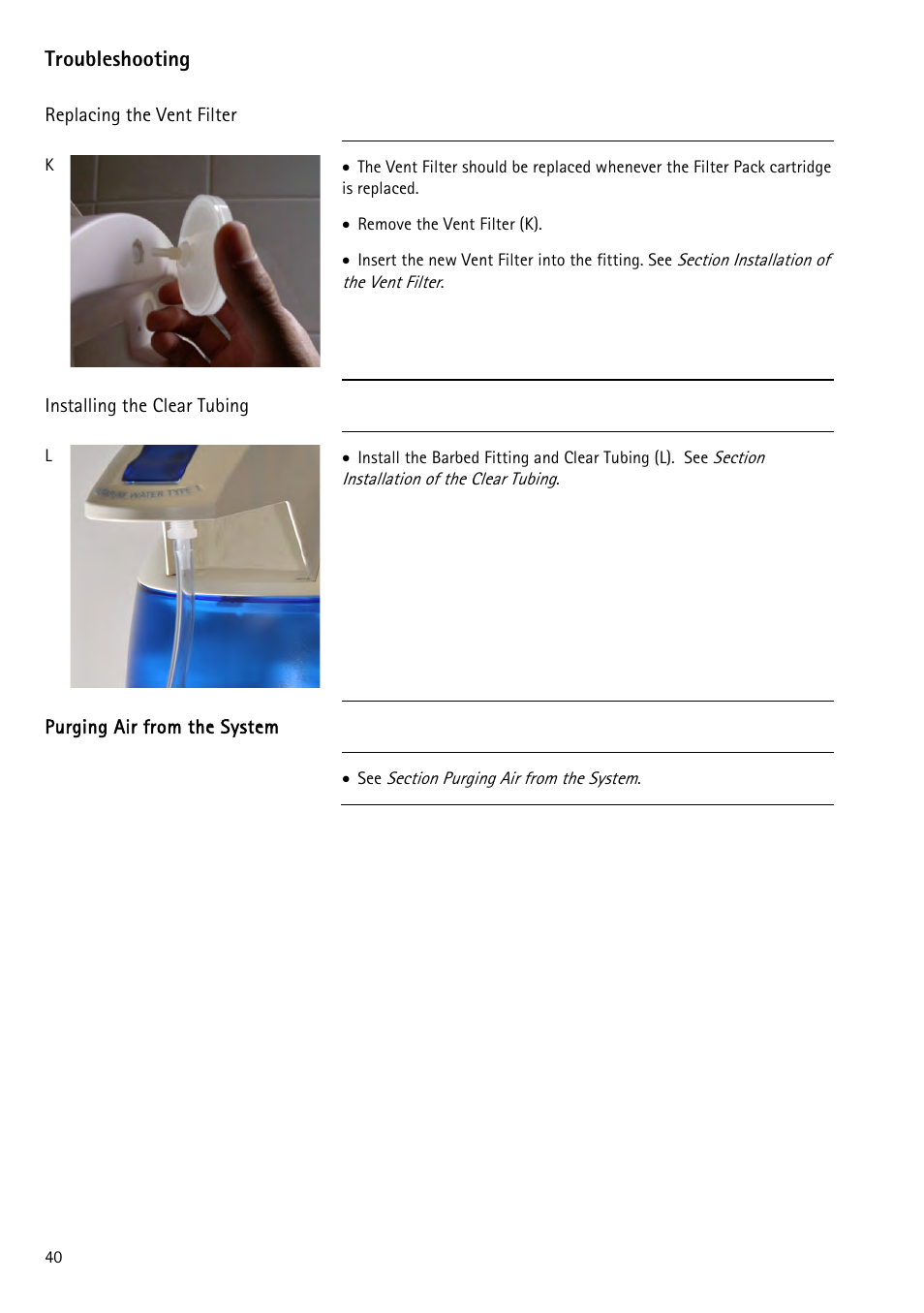 Labconco WaterPr BT Systems 90151 Series User Manual | Page 48 / 74