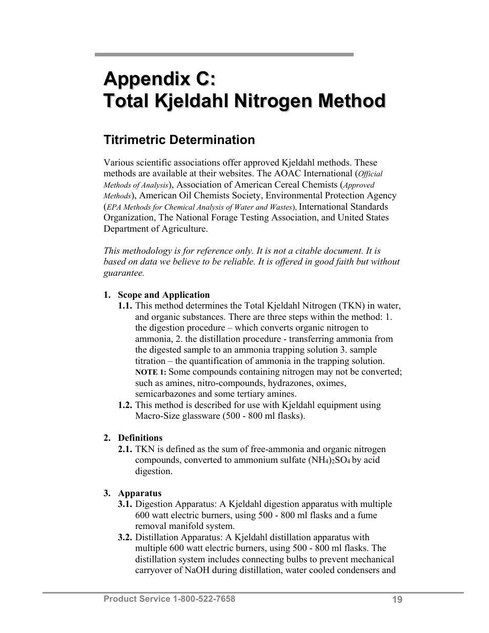 Labconco Hooded Combination (Macro) Kjeldahl Systems 21178 Series User Manual | Page 23 / 27