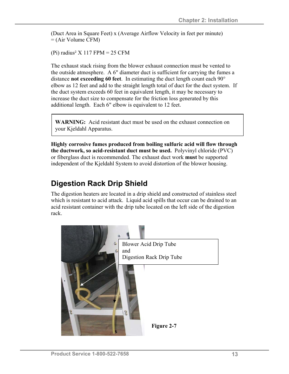 Digestion rack drip shield | Labconco Hooded Combination (Macro) Kjeldahl Systems 21179 Series User Manual | Page 16 / 29